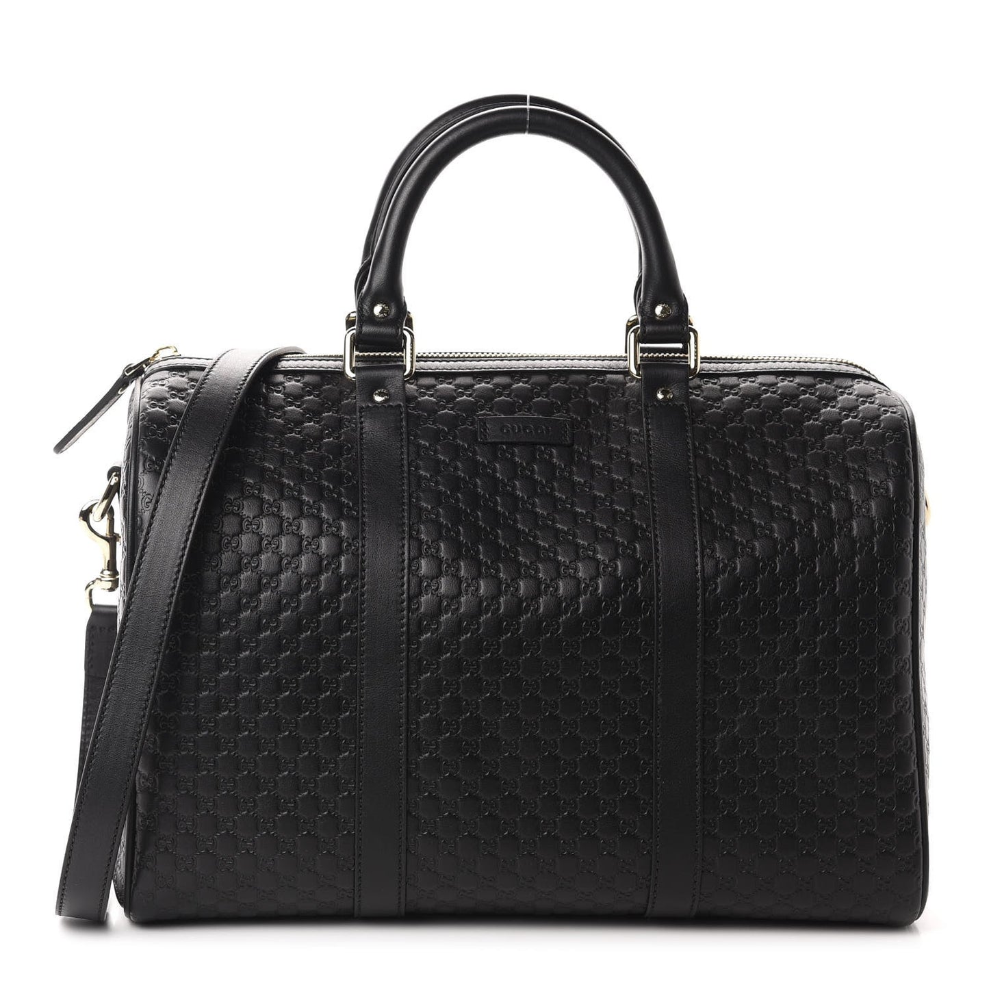 GUCCI MICROGUCCISSIMA LEATHER MEDIUM JOY BOSTON BAG
