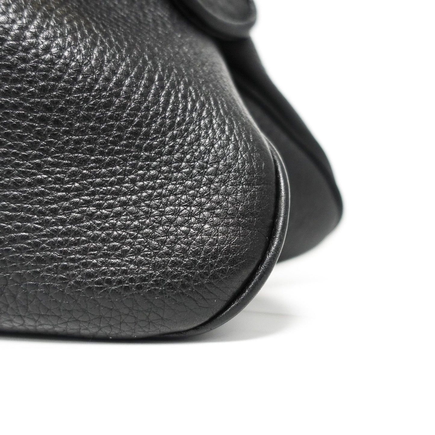Gucci 1973 Black Leather Shoulder Bag