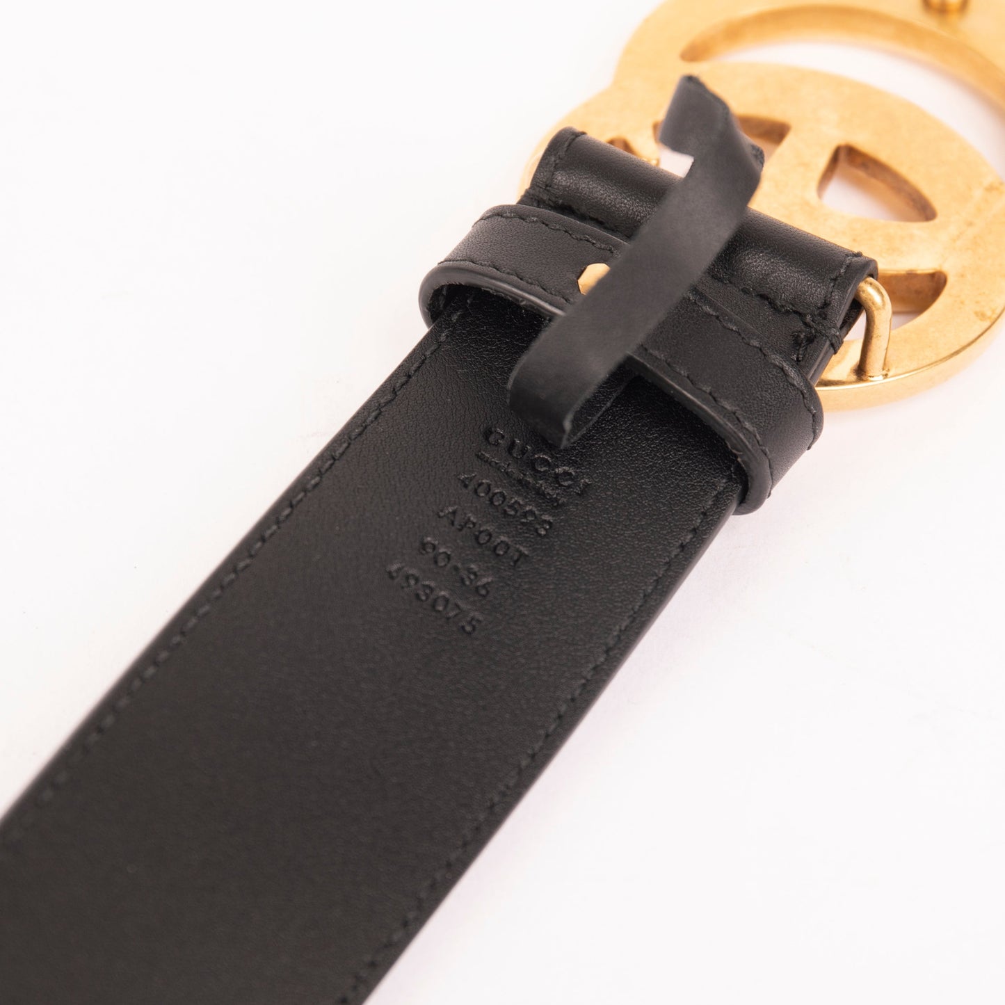 Gucci 2015 Re-Edition Wide Leather Belt