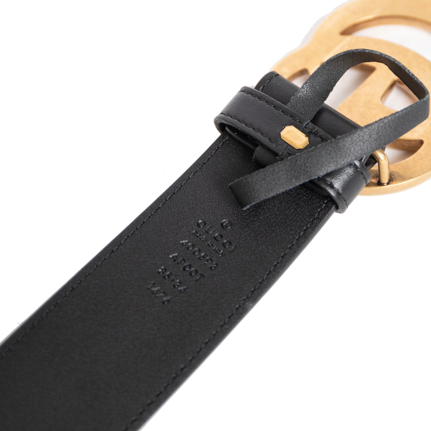 Gucci 2015 Re-Edition Wide Leather Belt