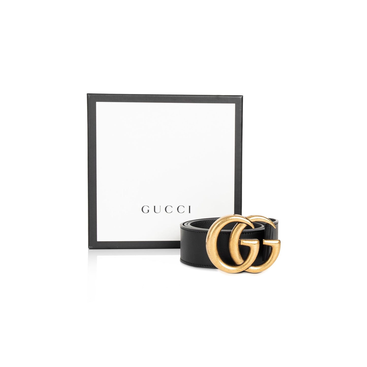 Gucci 2015 Re-Edition Wide Leather Belt