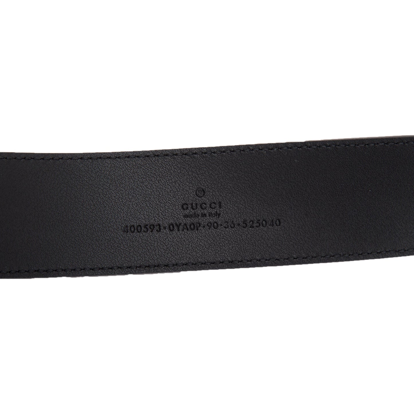 Gucci 2015 Re-edition Wide Leather Belt with Double G Buckle