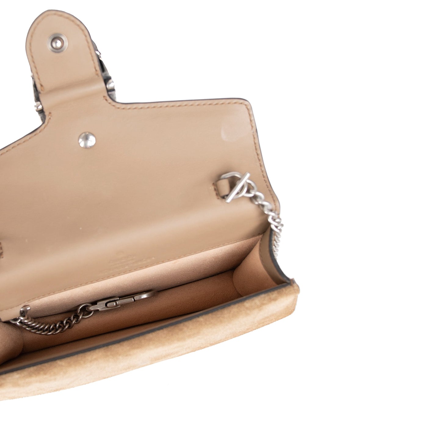 Gucci 2021 Dionysus GG Supreme Super Mini Bag