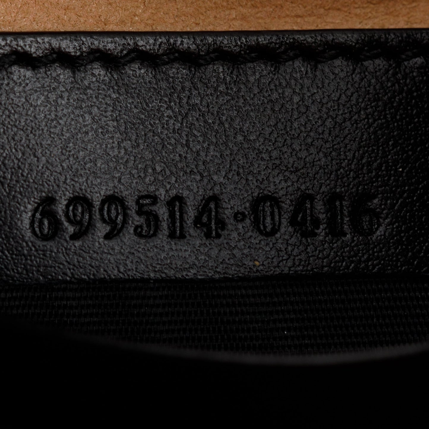 Gucci 2022 Black GG Marmont Half-Moon Shaped Mini Bag