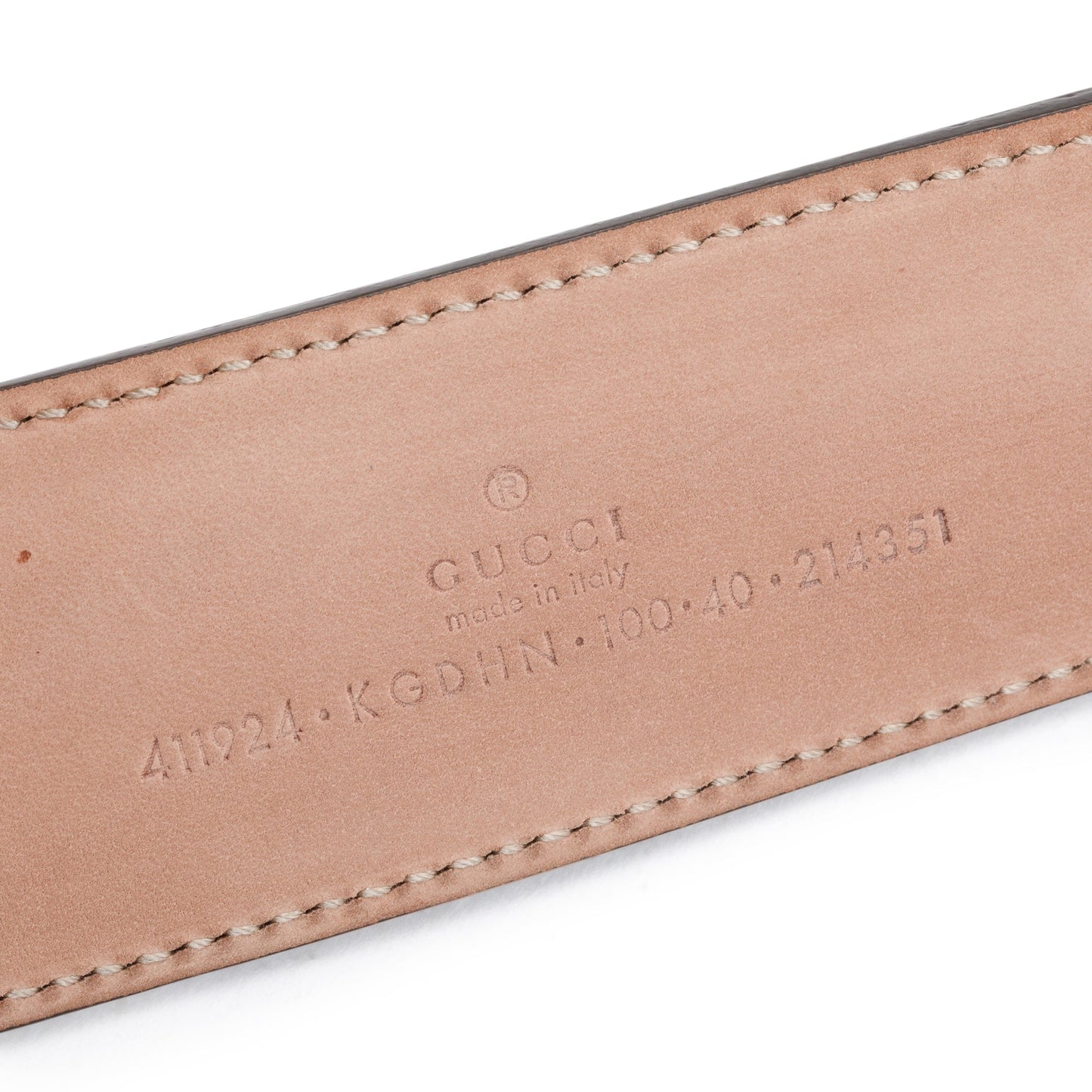 Gucci 2022 GG Supreme Belt with G Buckle