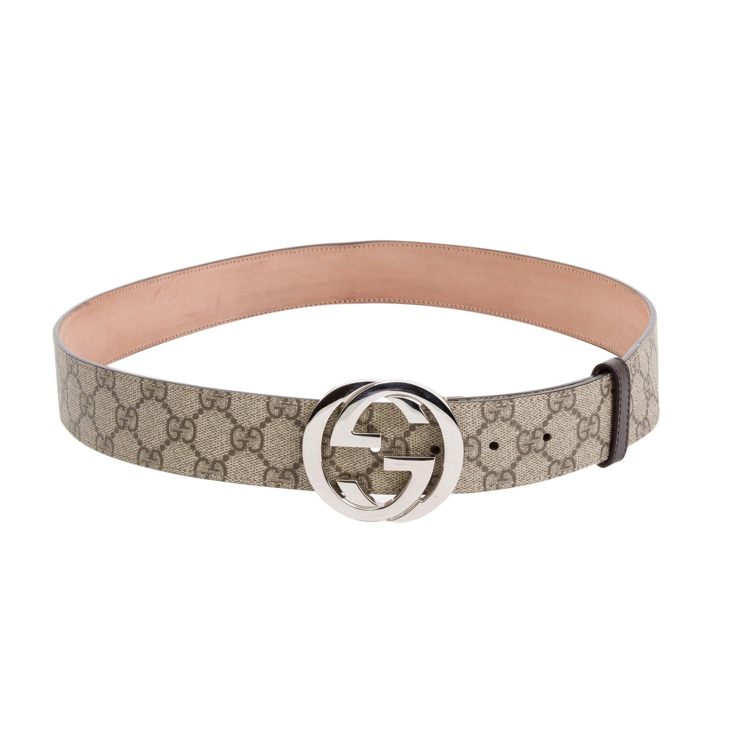 Gucci 2022 GG Supreme Belt with G Buckle