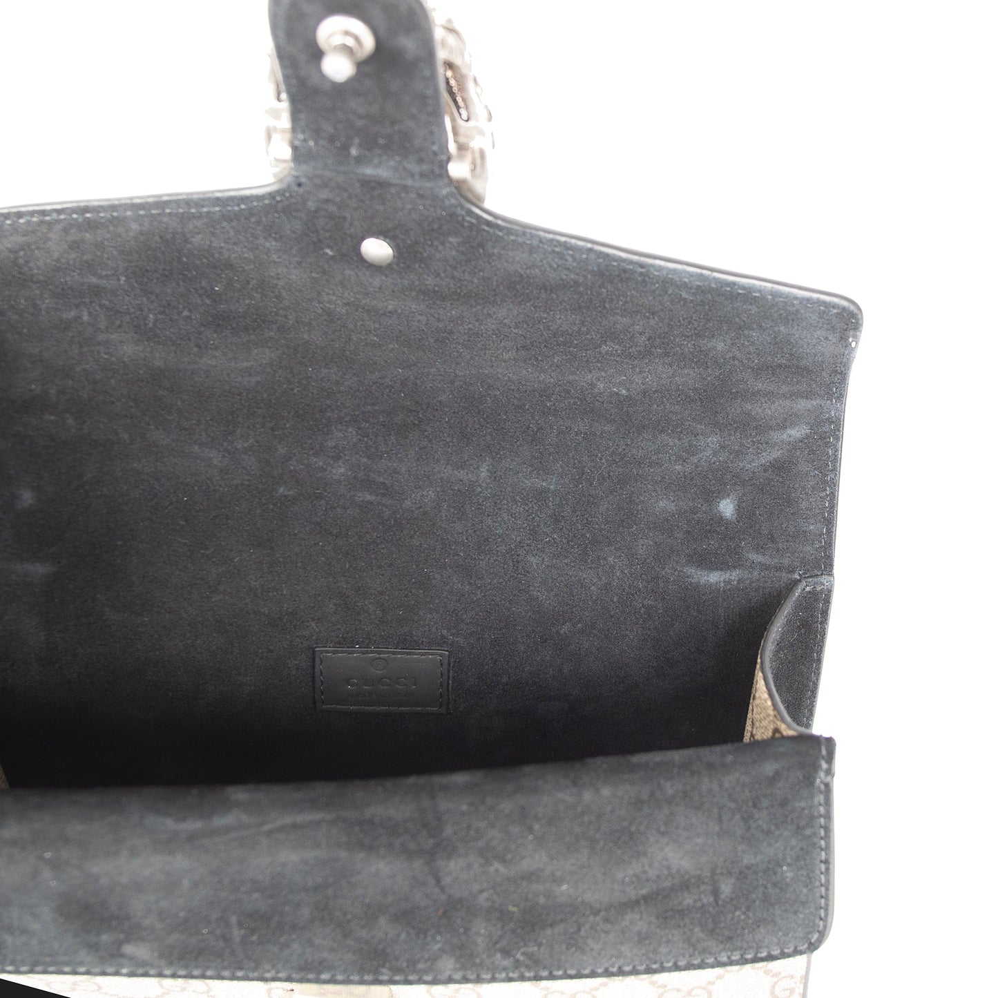 Gucci 2022 GG Supreme Dionysus Small Shoulder Bag
