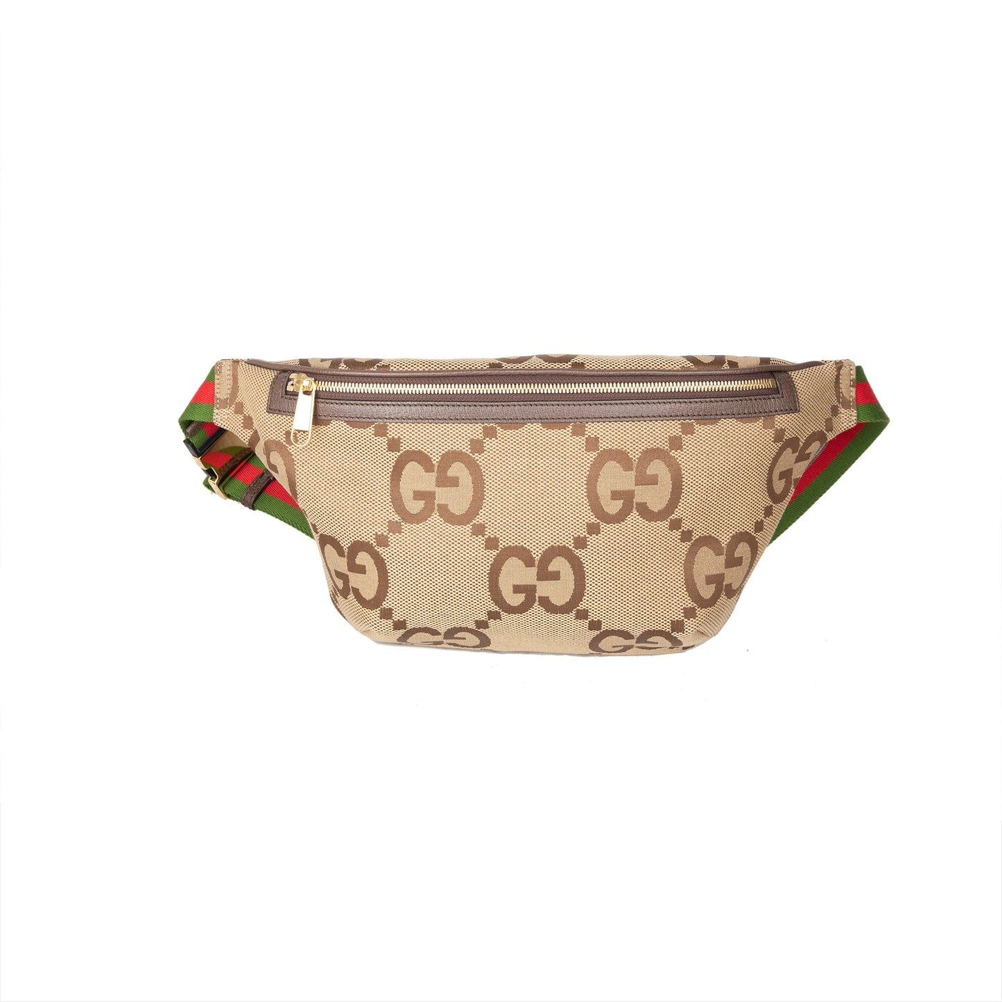 Gucci 2022 Jumbo GG Canvas Belt Bag