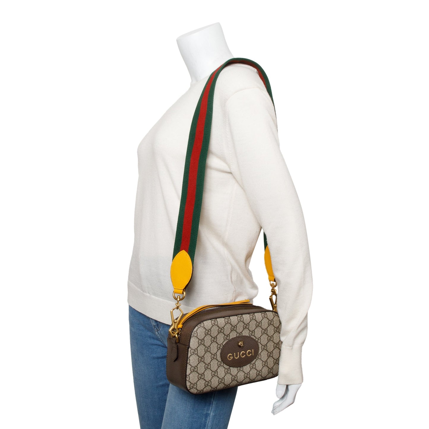Gucci 2022 Neo Vintage GG Supreme Messenger Bag