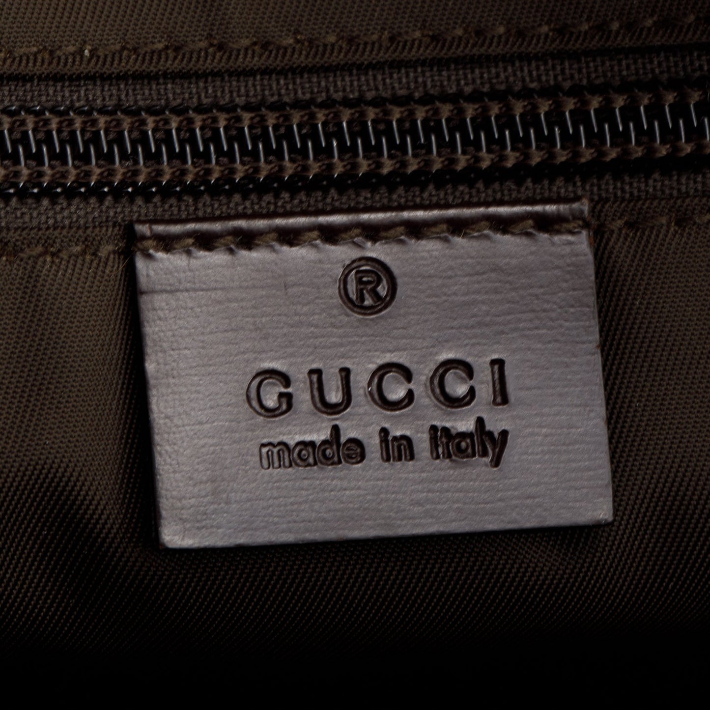 Gucci Brown GG Plus Monogram Interlocking G Briefcase
