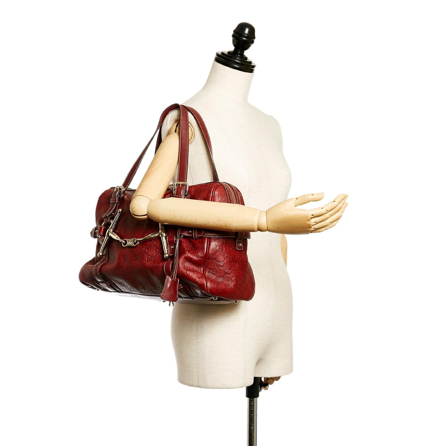 Gucci 85th Anniversary Guccissima Leather Boston Bag (SHG-28051)