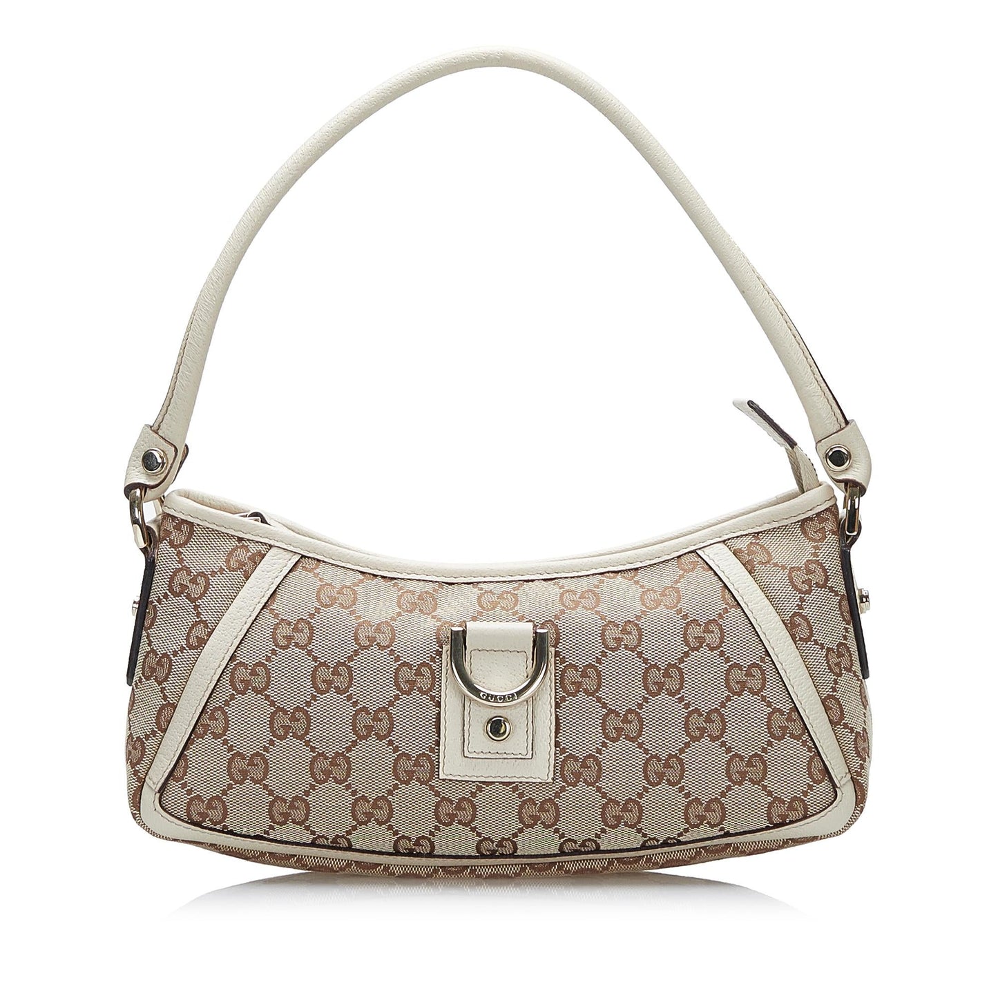 Gucci Abbey GG Canvas Baguette (SHG-37192)