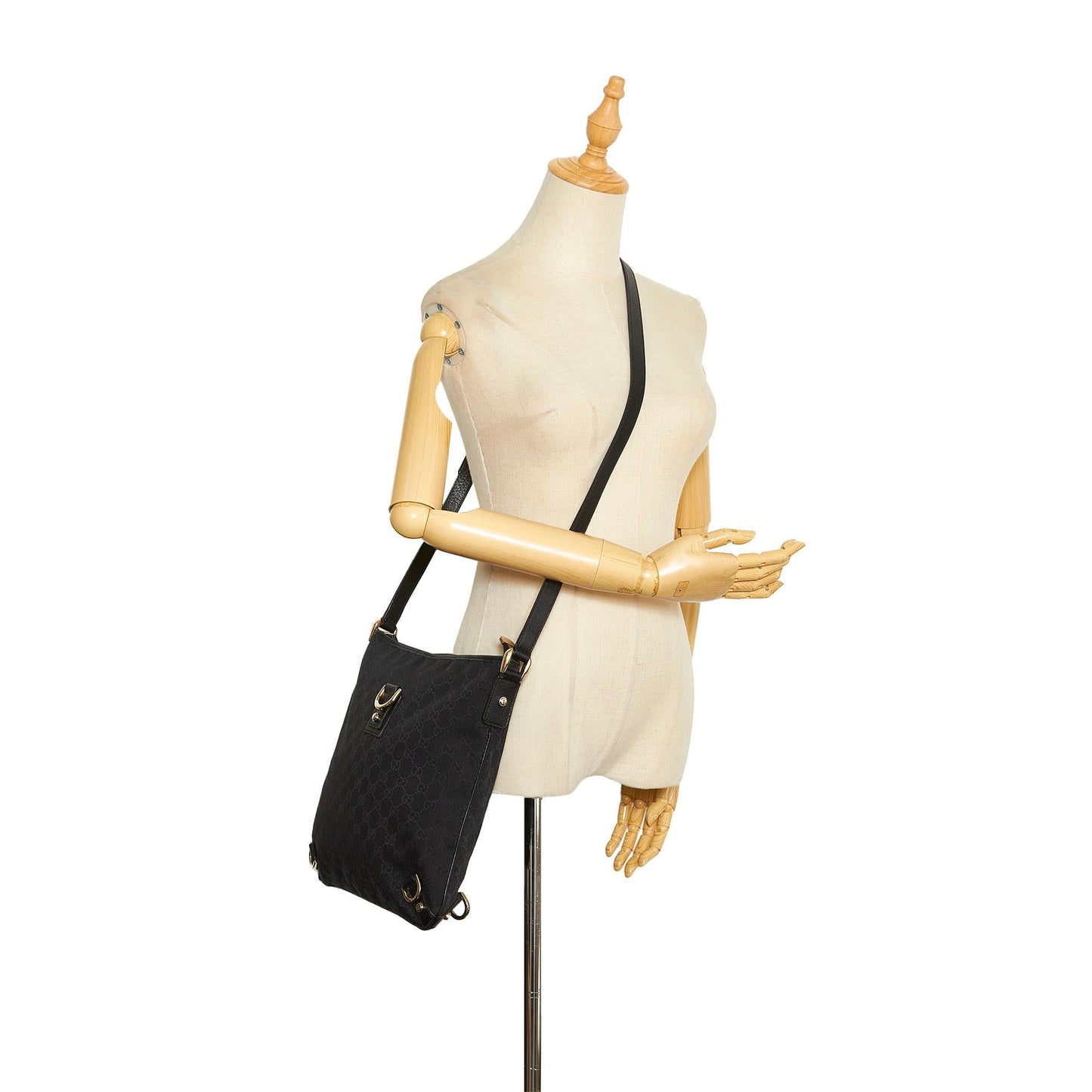Gucci Abbey GG Canvas Crossbody (SHG-a3cW5L)