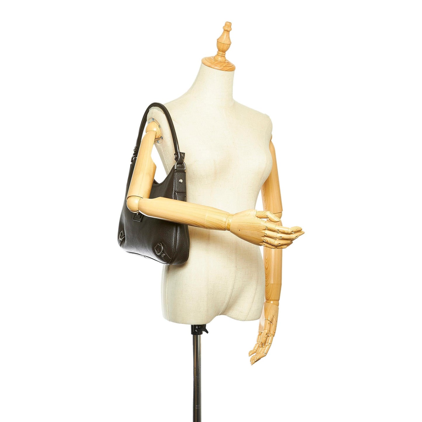 Gucci Abbey Leather Shoulder Bag (SHG-37759)