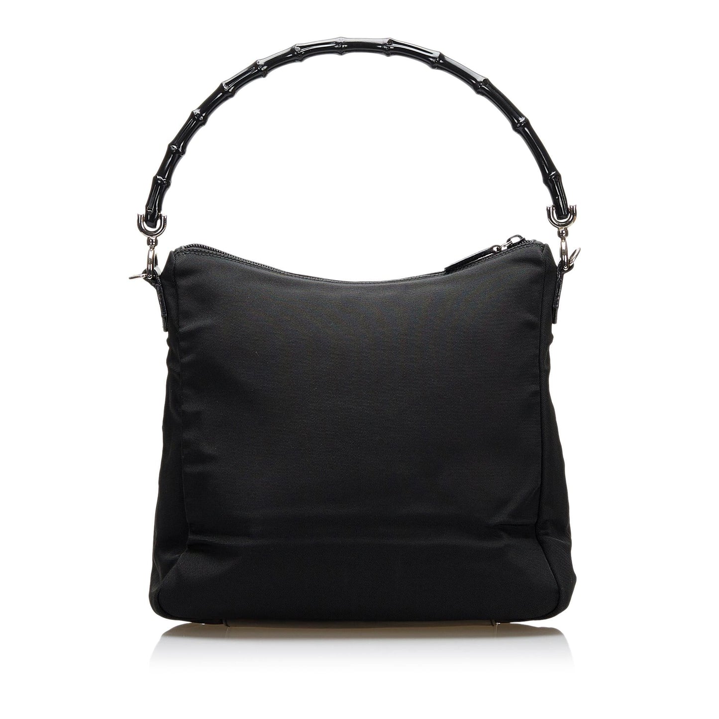 Gucci Bamboo Nylon Satchel (SHG-36702)