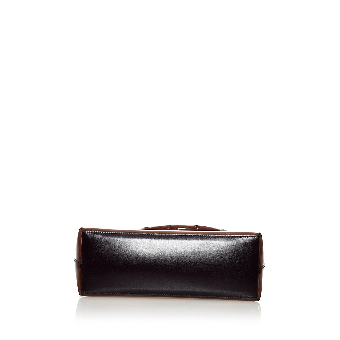Gucci Bamboo Vinyl Handbag (SHG-32288)