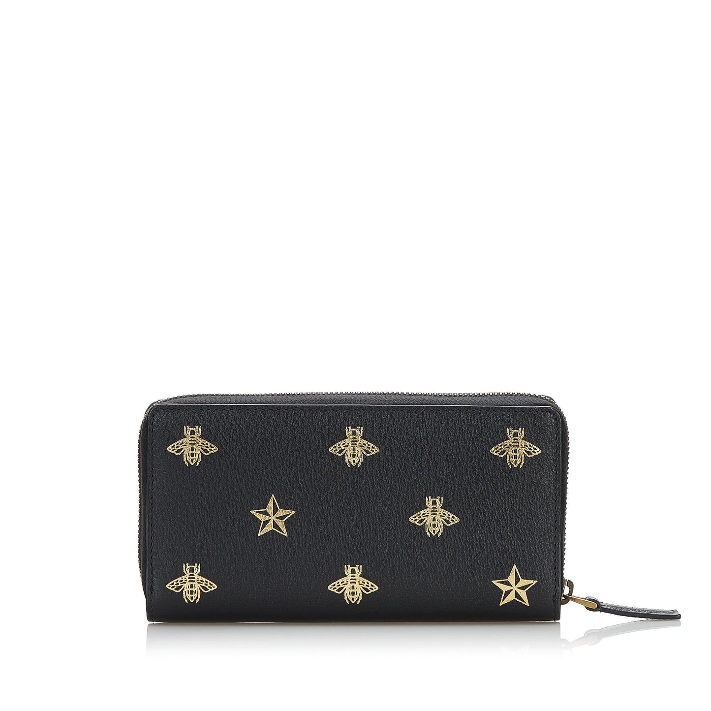 Gucci Bee Star Continental Zip Wallet (SHG-36984)
