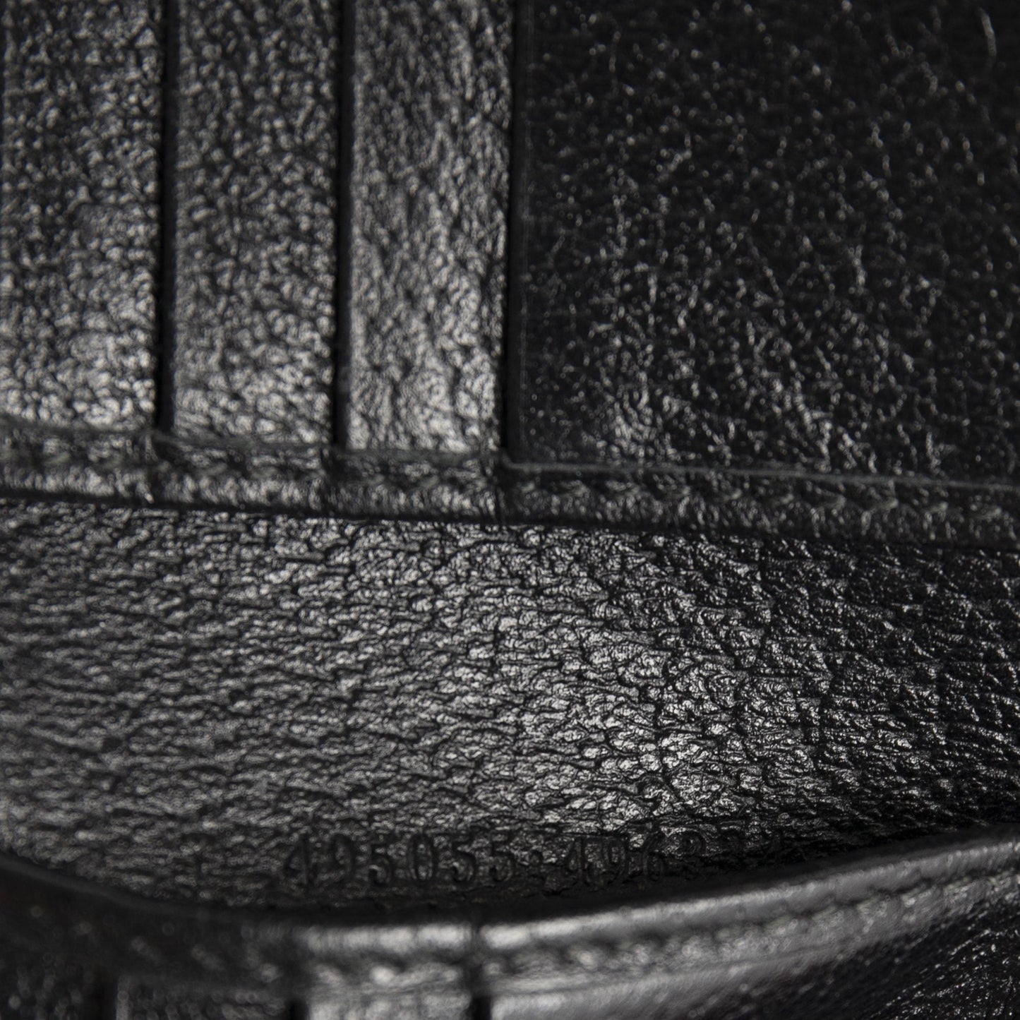 Gucci Bee Star Leather Bi-Fold Wallet