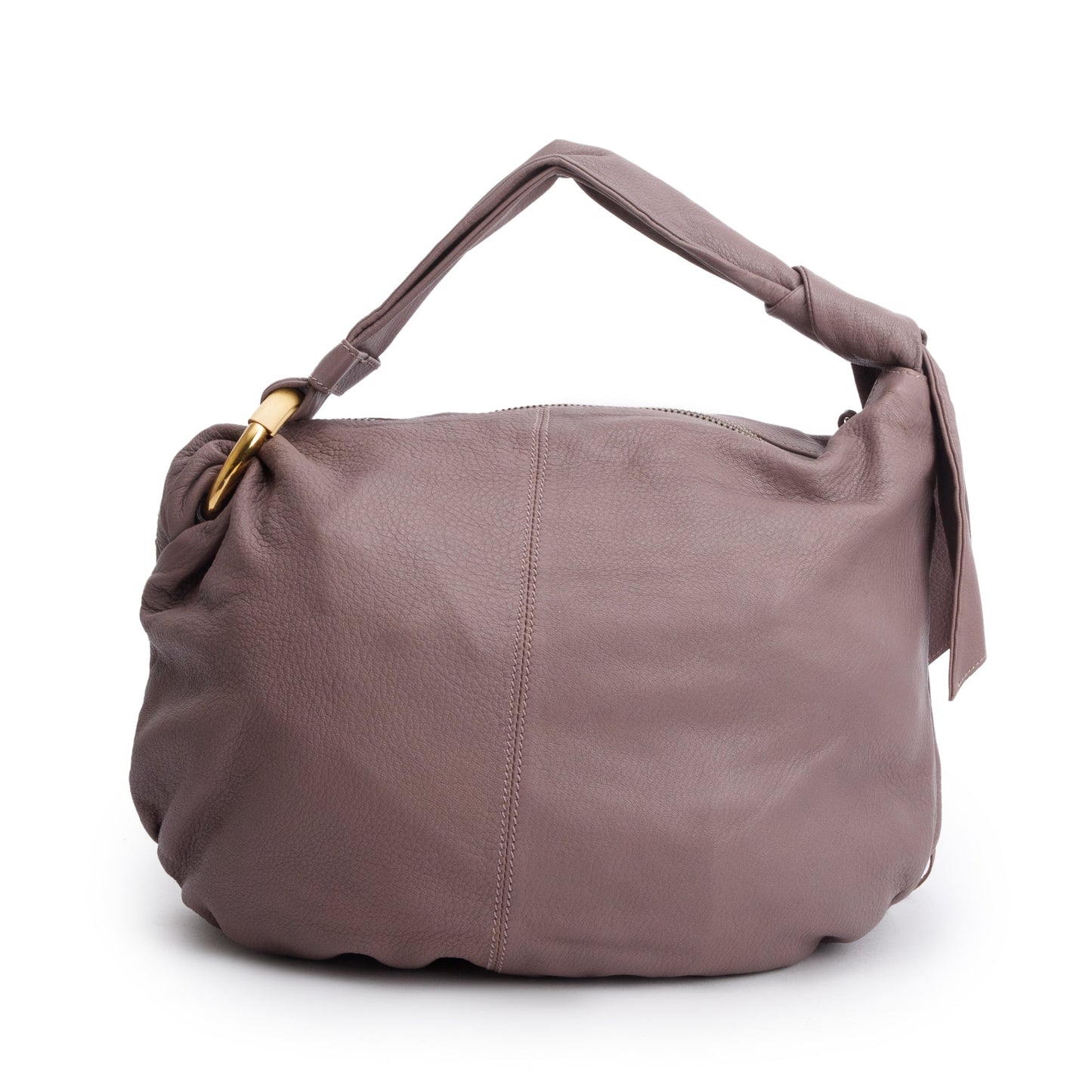 Gucci Beige Calfskin Leather Medium Jungle Bamboo Hobo
