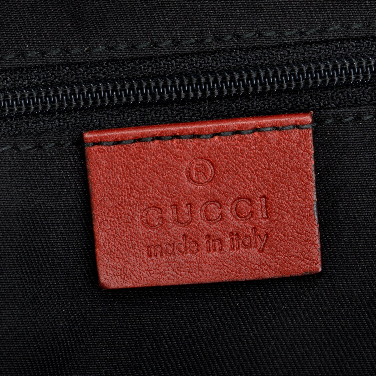 Gucci Beige Diamante Canvas Red Leather Trim Medium Sukey Boston Bag