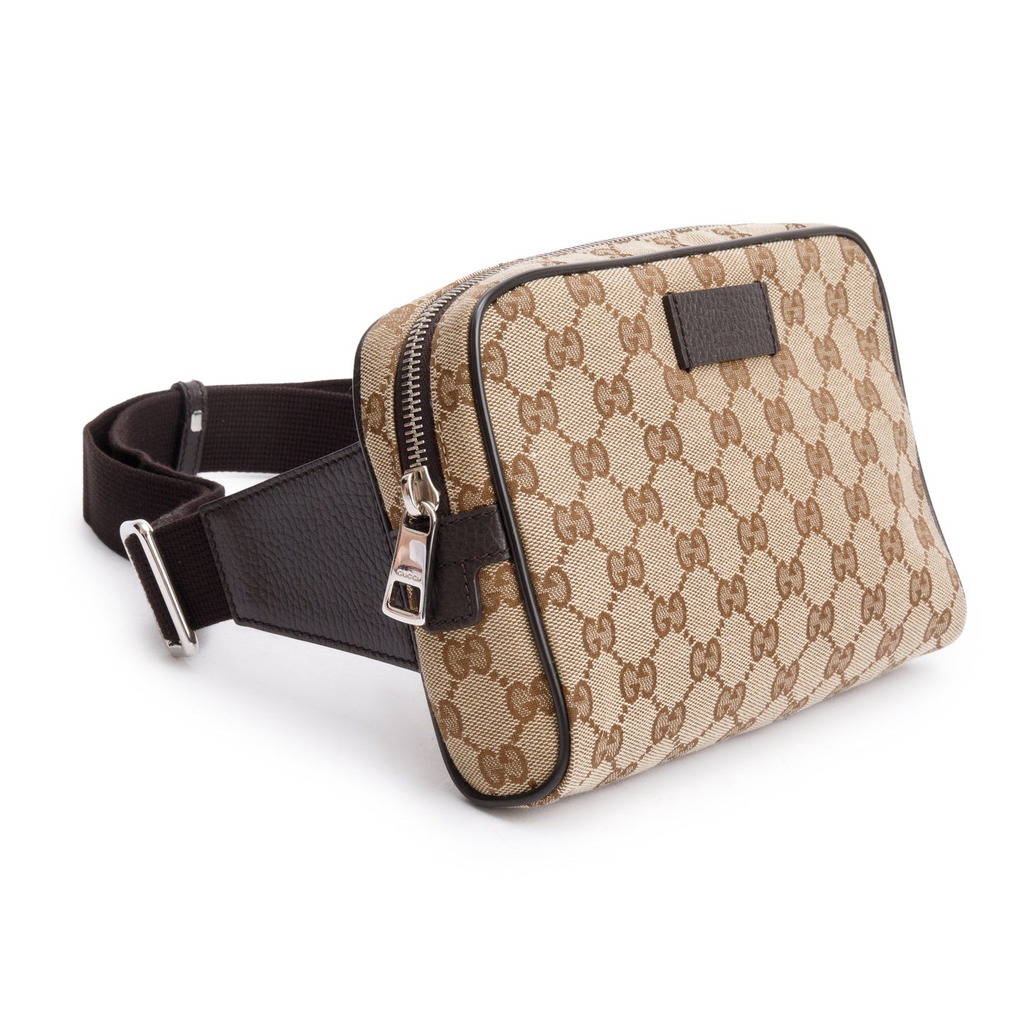 Gucci Beige GG Canvas Belt Bag