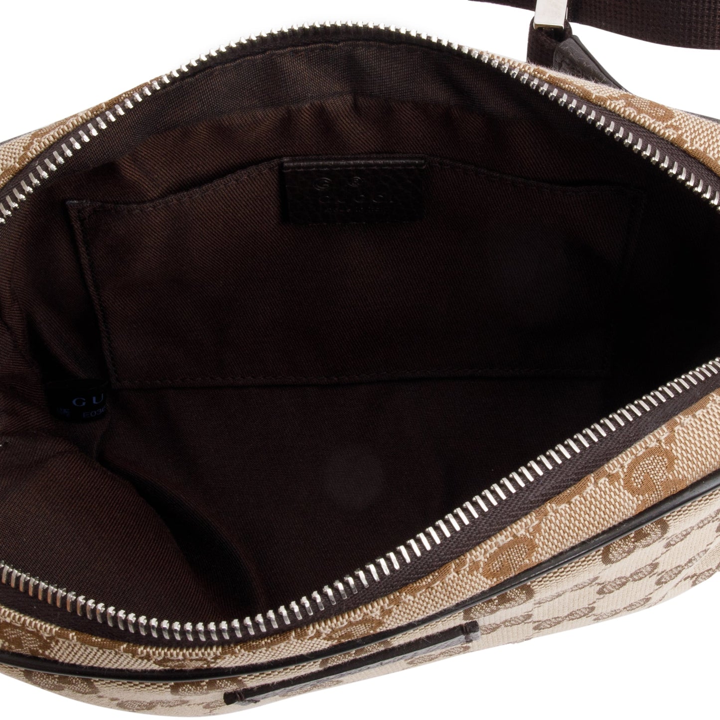 Gucci Beige GG Canvas Belt Bag