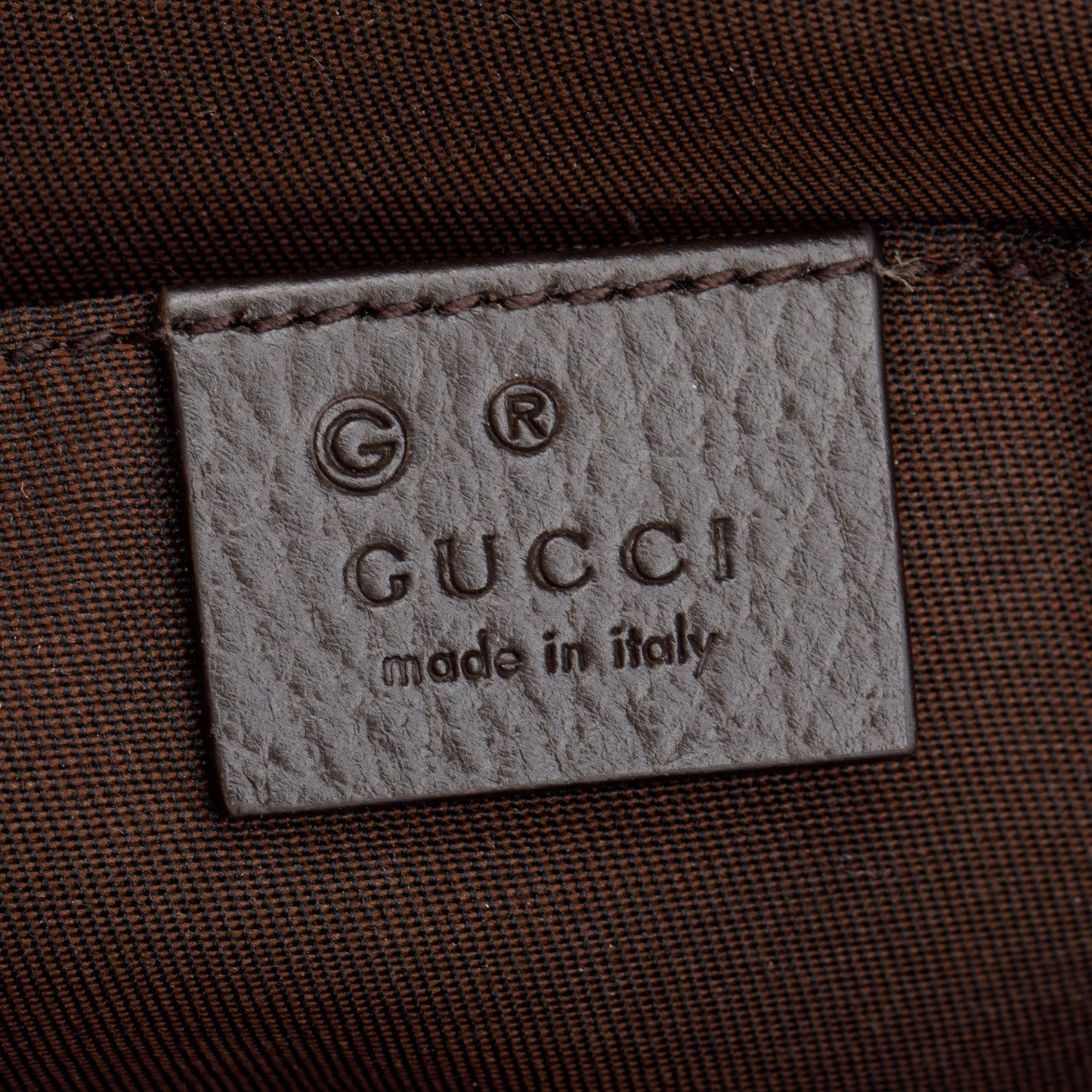 Gucci Beige GG Canvas Belt Bag