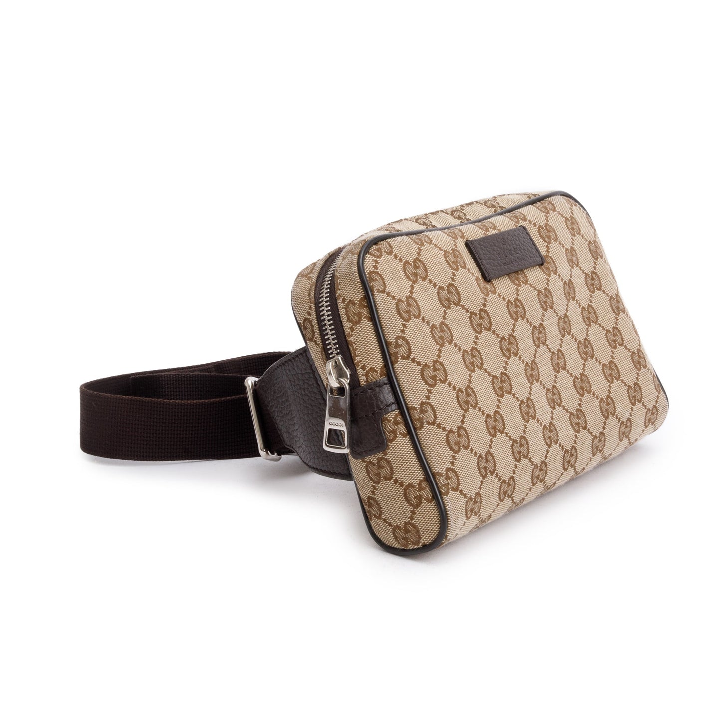 Gucci Beige GG Canvas Belt Bag