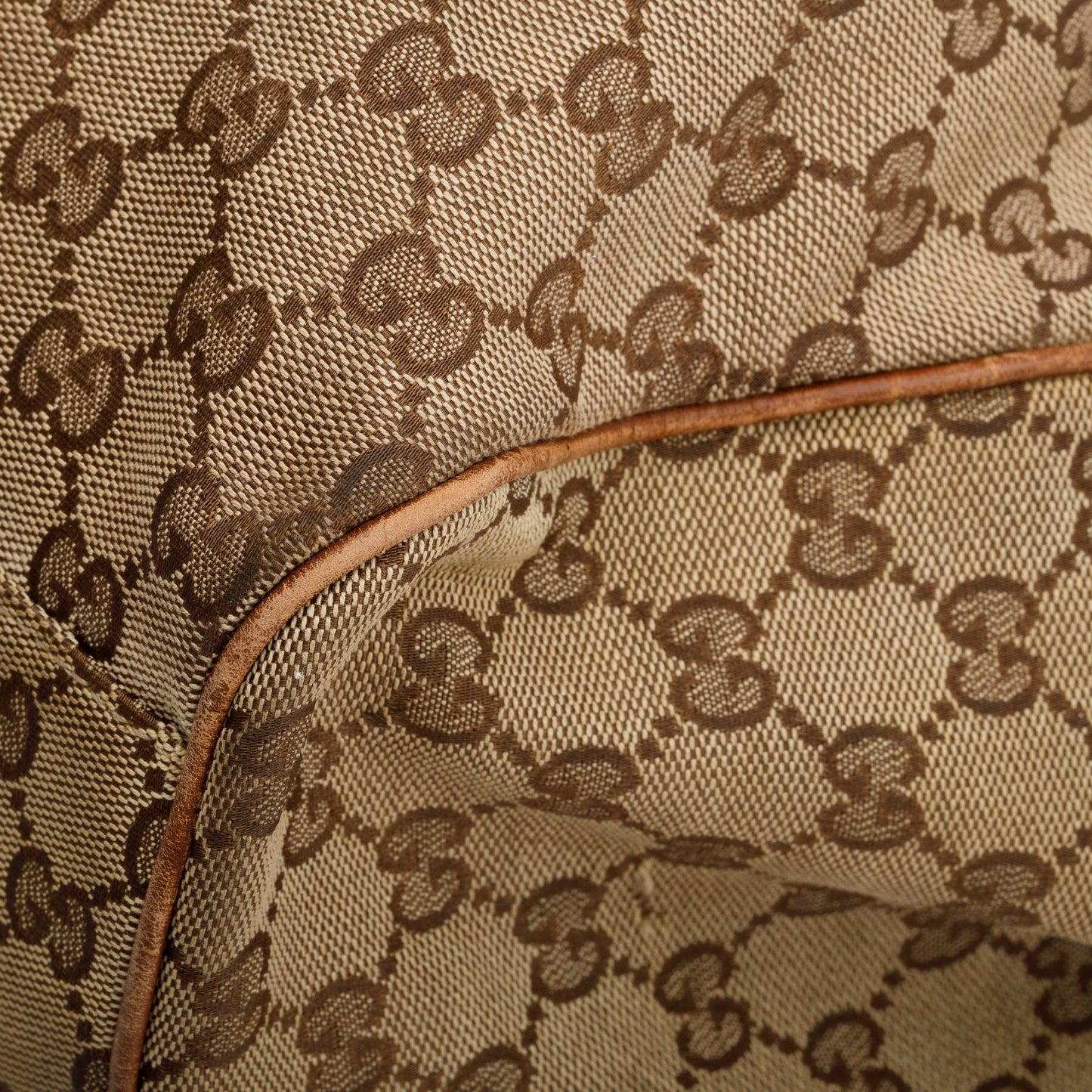 Gucci Beige GG Canvas Large Sukey Tote