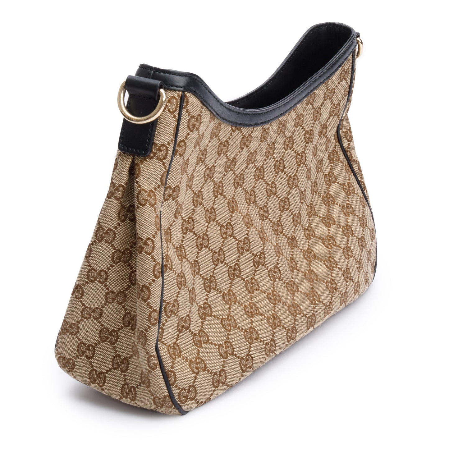 Gucci Beige GG Canvas Web Sherry Shoulder Bag