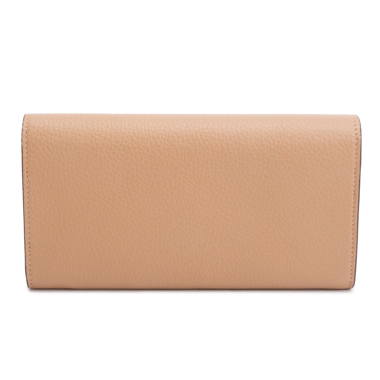 Gucci Beige GG Marmont Leather Continental Wallet