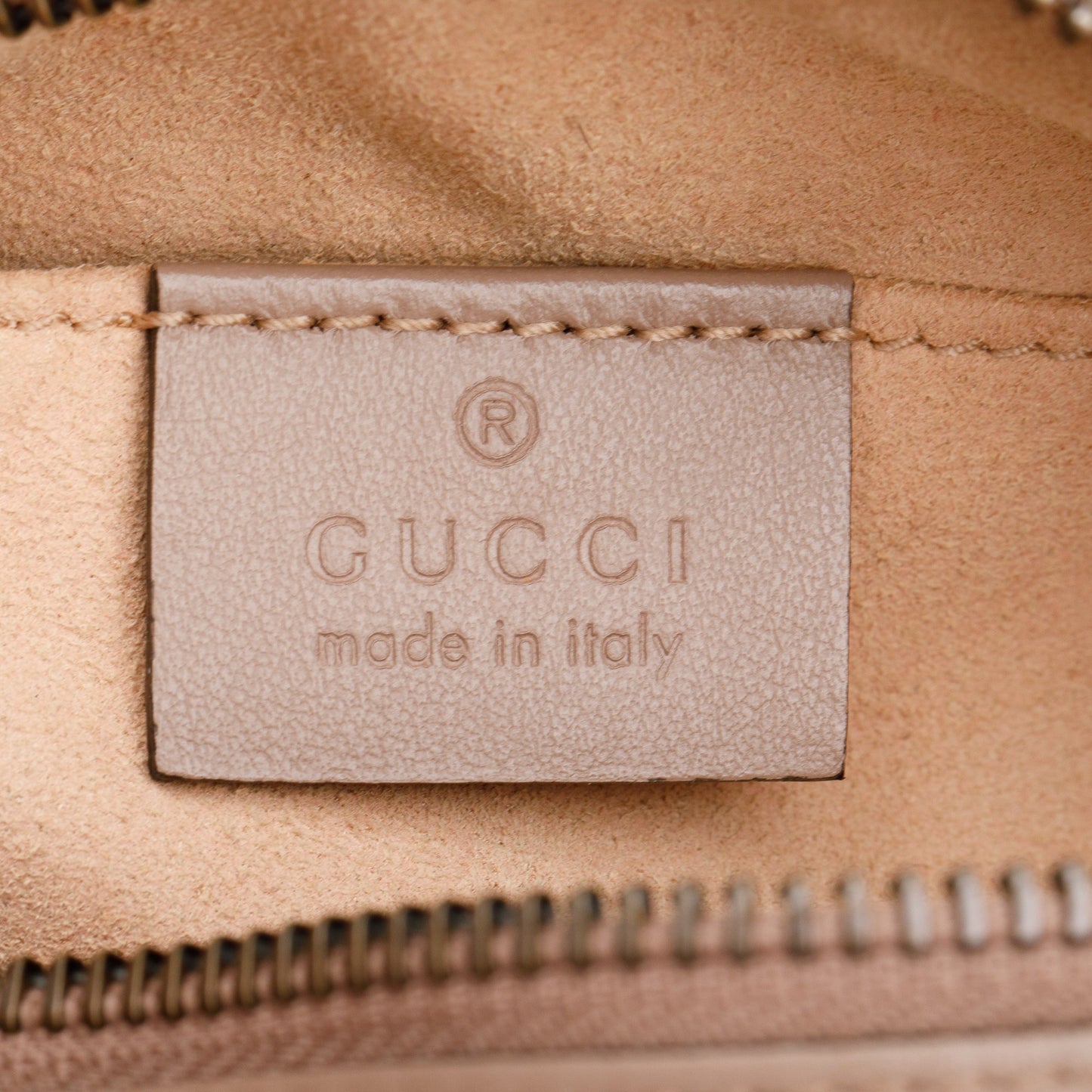 Gucci Beige  GG Marmont Matelasse Mini Shoulder Bag