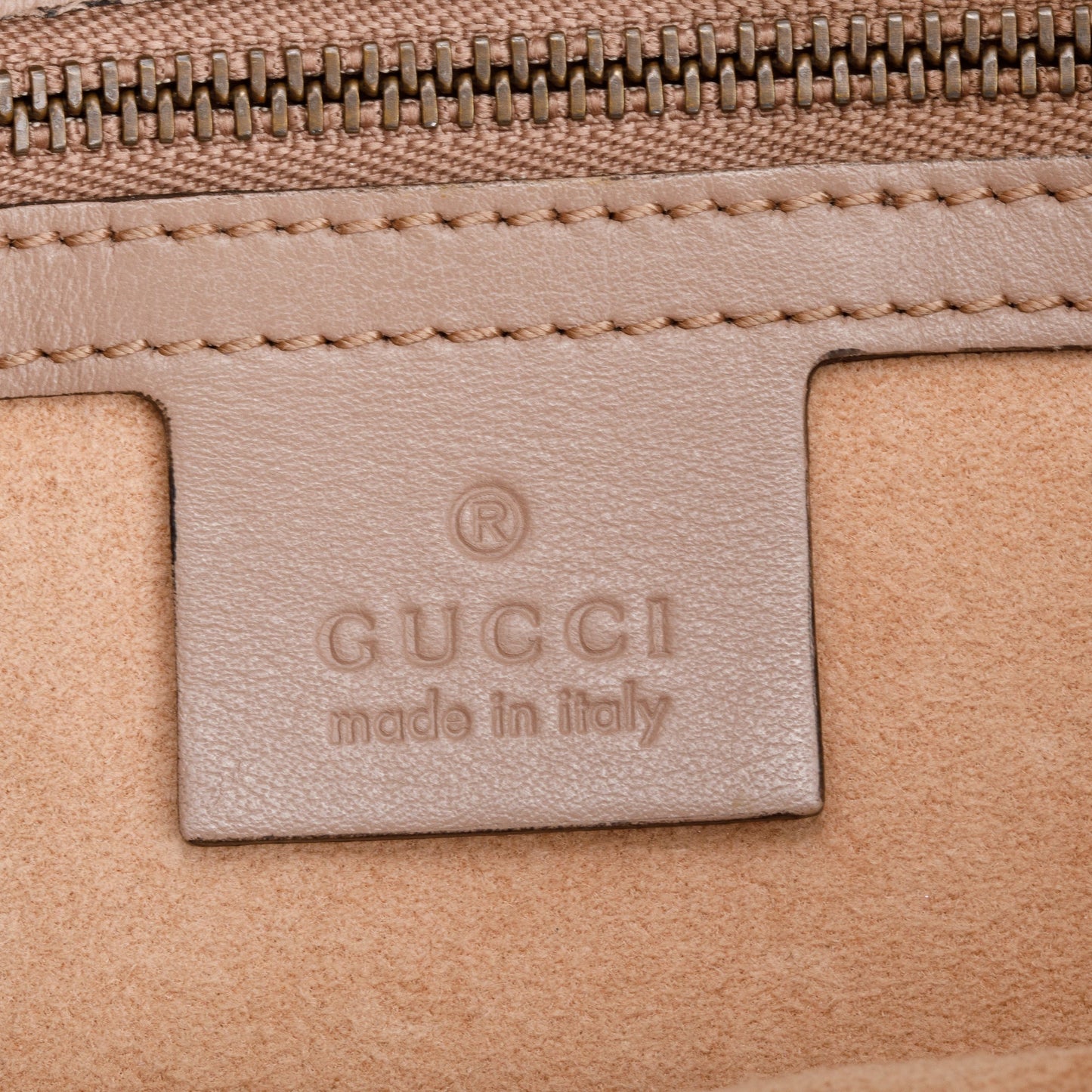 Gucci Beige GG Marmont Matelasse Small Shoulder Bag