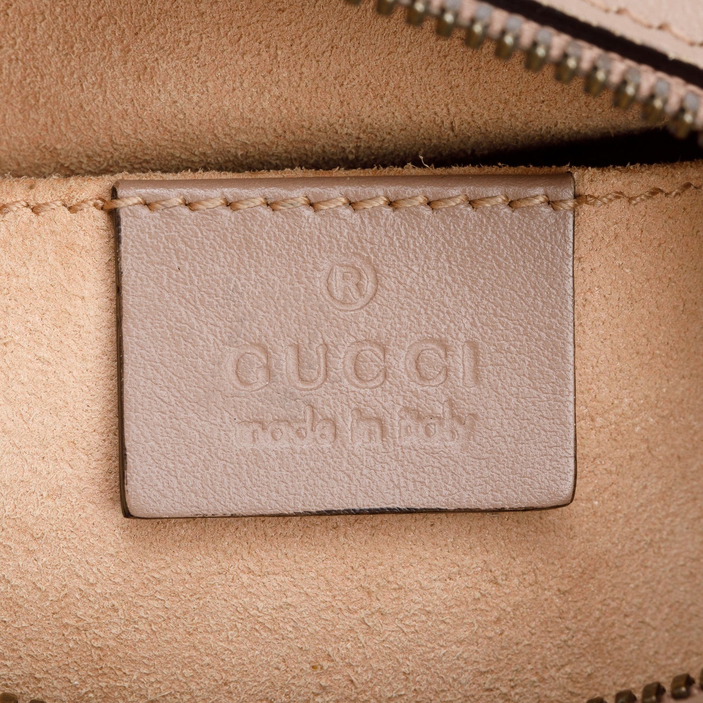 Gucci Beige GG Marmont Matelasse Small Shoulder Bag