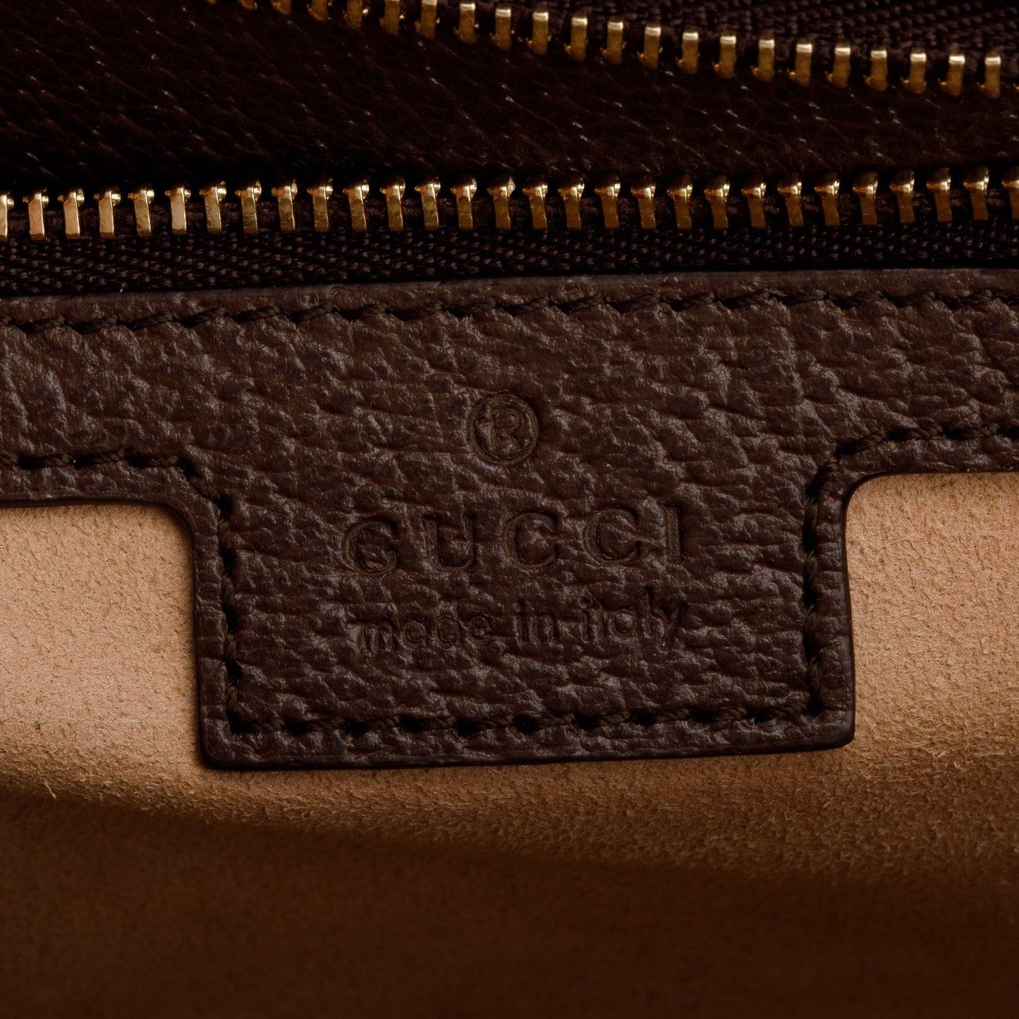 Gucci Beige GG Supreme Web Small Ophidia Flap Messenger Bag