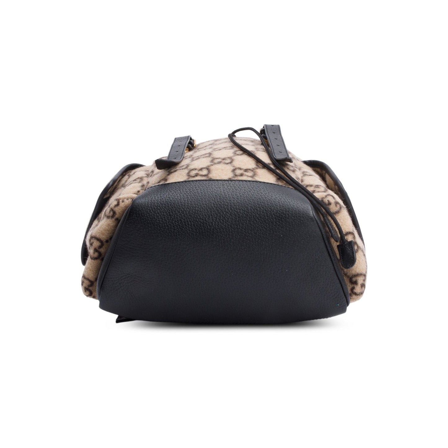 Gucci Beige GG Wool Backpack