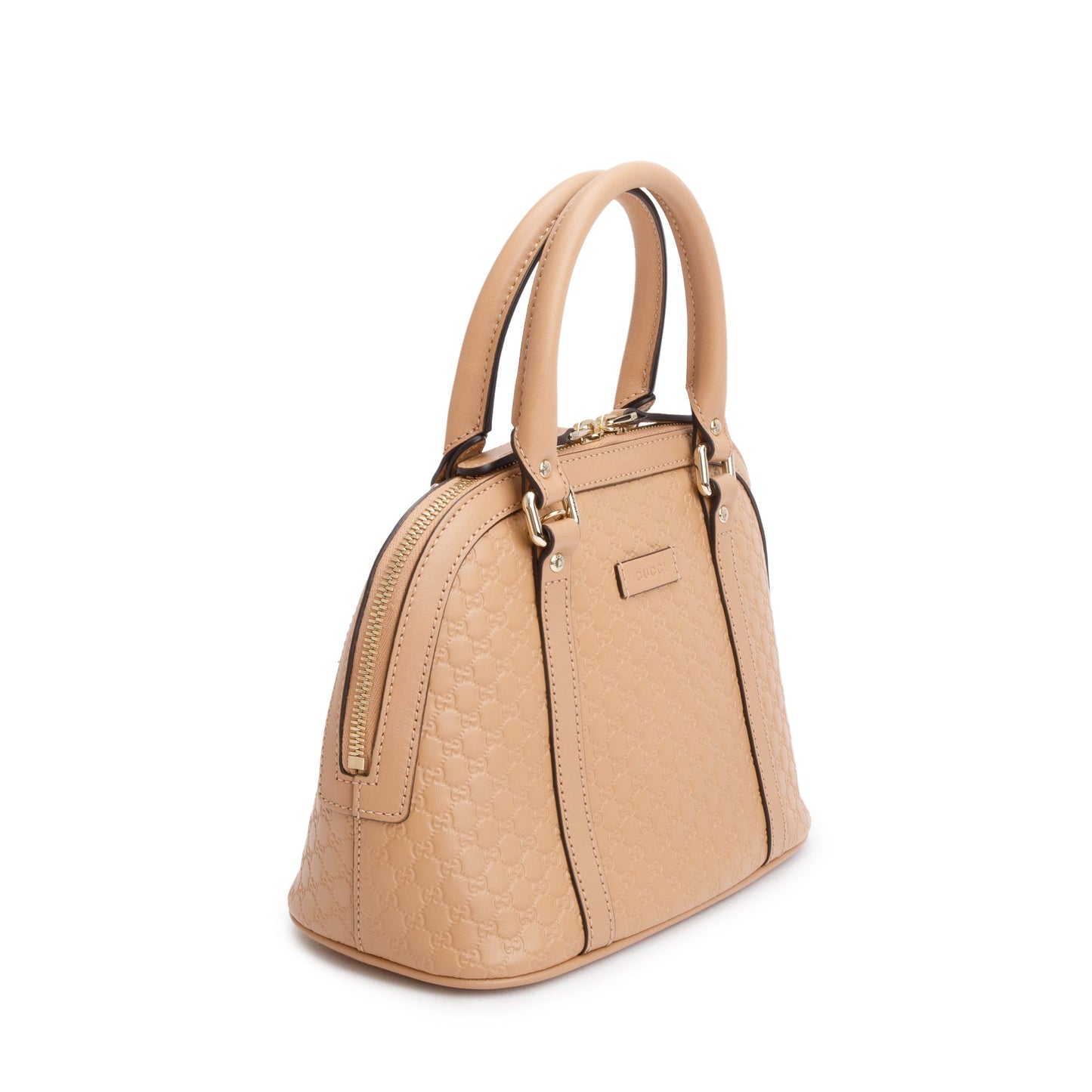 Gucci Beige Microguccissima Leather Mini Dome Bag
