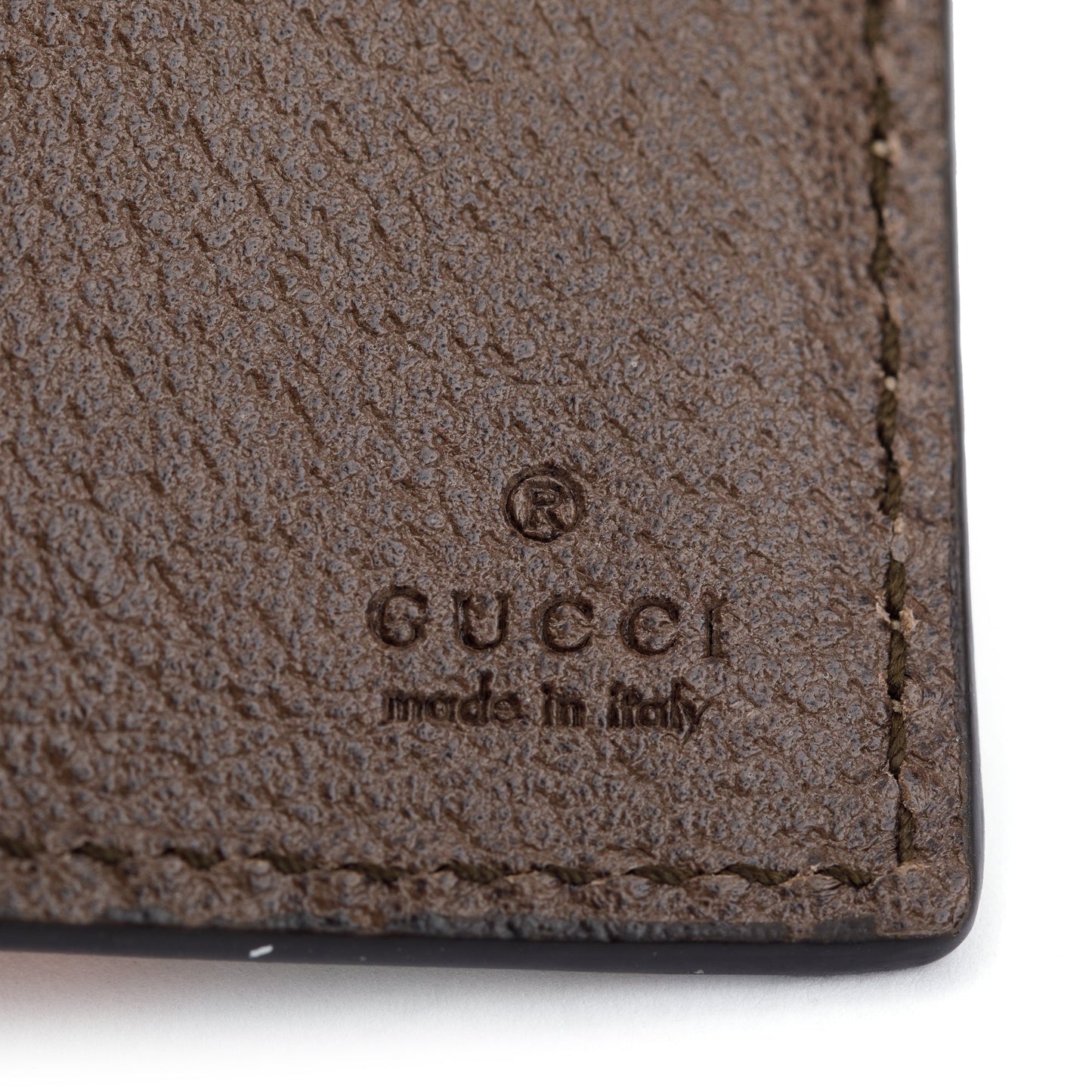 Gucci Beige & Multicolour GG Supreme Tian Bifold Wallet
