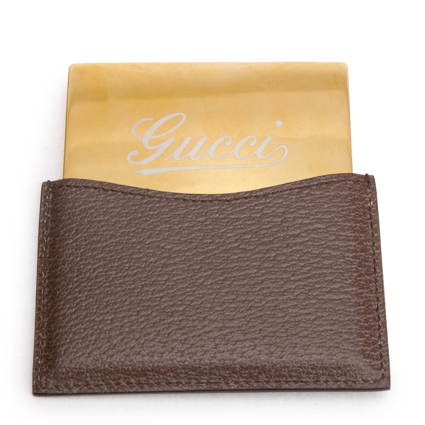 Gucci Beige/Brown Jumbo GG Canvas Bamboo 1947 Small Top Handle Bag