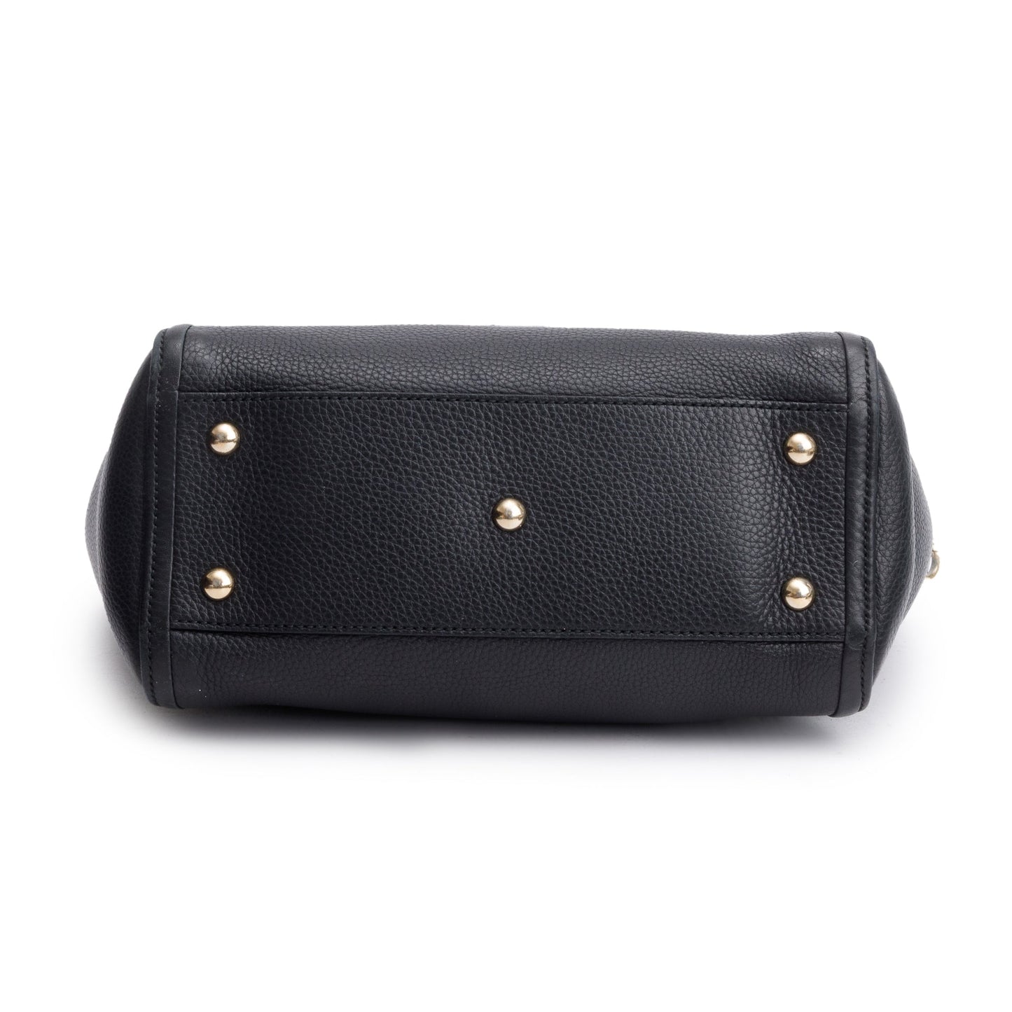Gucci Black Calfksin Leather Small Soho Cellarius Tote