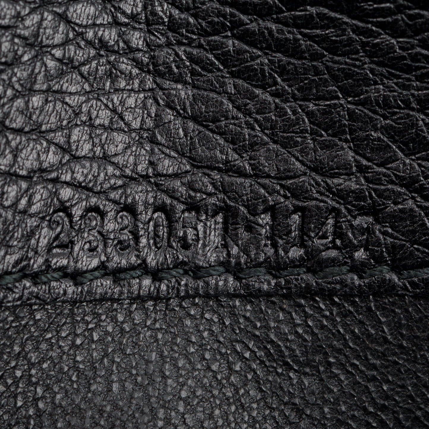 Gucci Black Calfskin Leather Bamboo Flap Continental Wallet