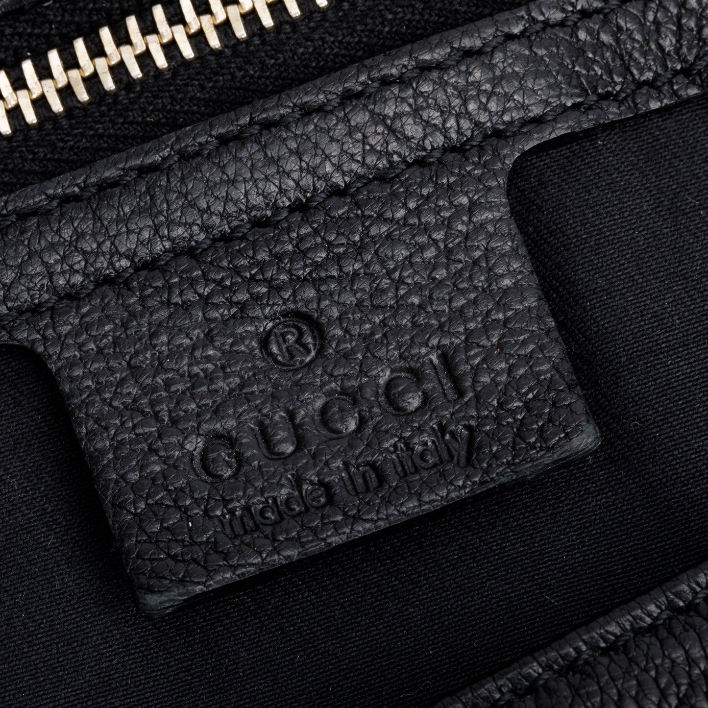 Gucci Black Calfskin Leather Blondie Flap Shoulder Bag