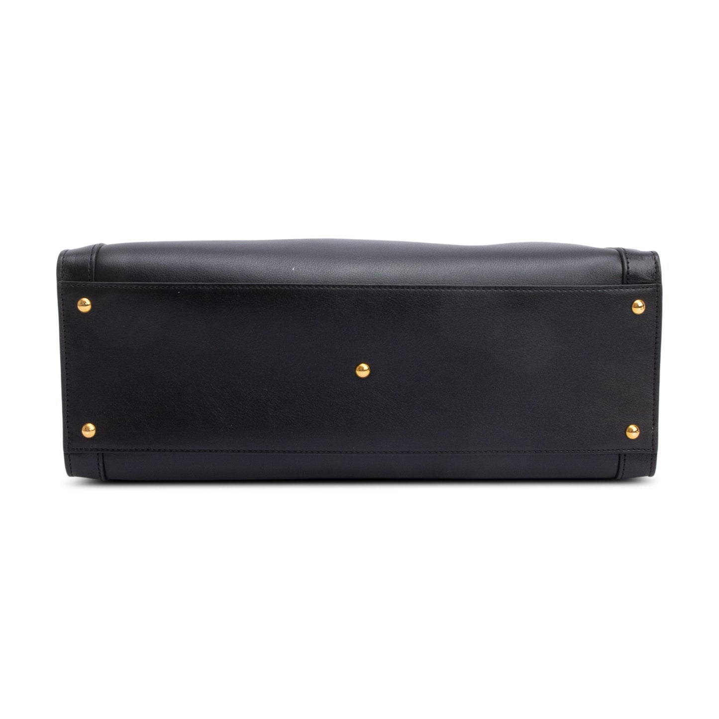 Gucci Black Calfskin Leather Diana Medium Tote Bag