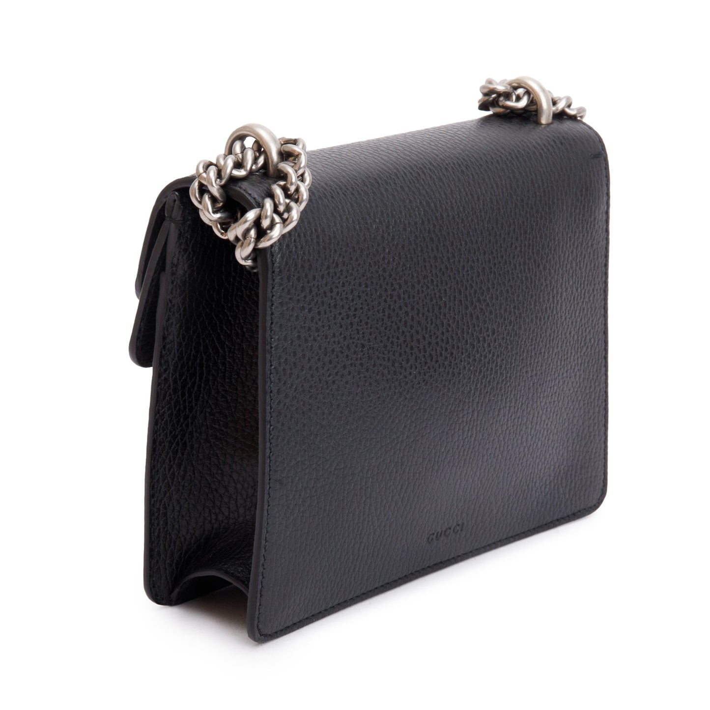 Gucci Black Calfskin Leather Dionysus Mini Shoulder Bag