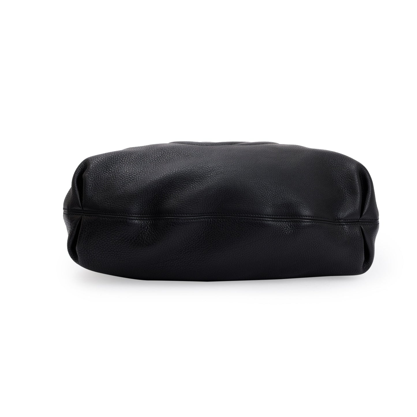 Gucci Black Calfskin Leather Large Soho Hobo Bag