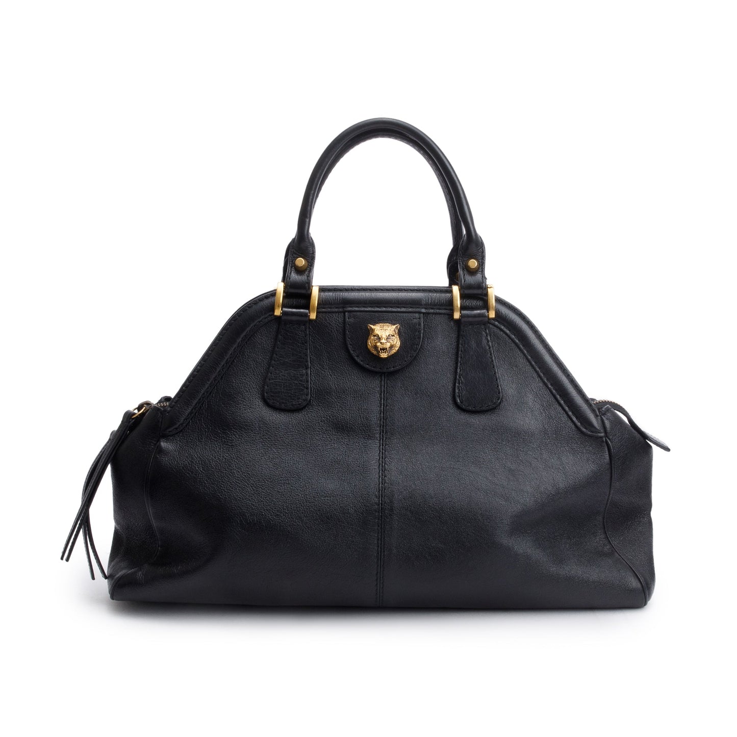 Gucci Black Calfskin Leather Medium RE(Belle) Shoulder Bag