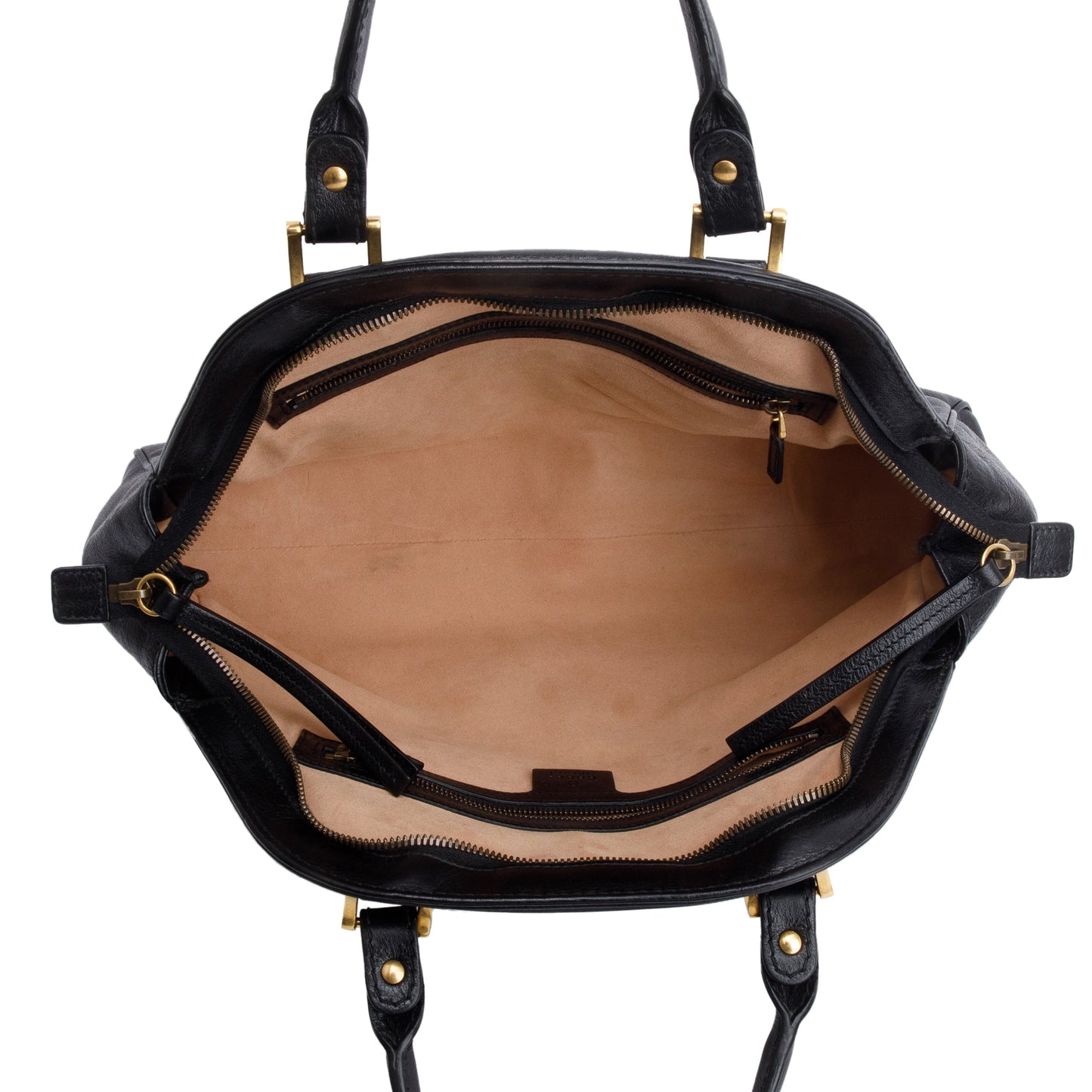 Gucci Black Calfskin Leather Medium RE(Belle) Shoulder Bag