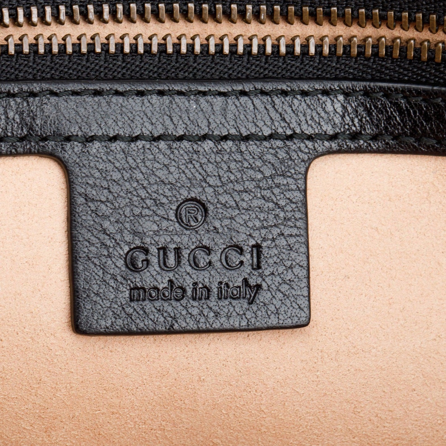 Gucci Black Calfskin Leather Medium RE(Belle) Shoulder Bag