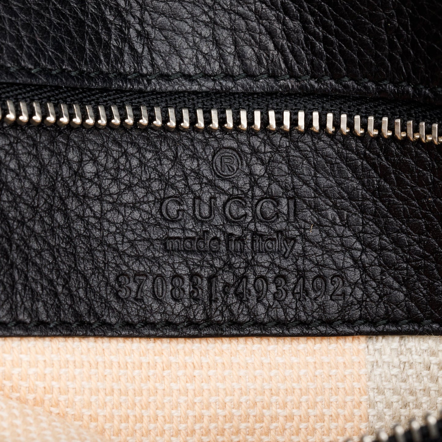 Gucci Black Calfskin Leather Small Bamboo Daily Top Handle Bag