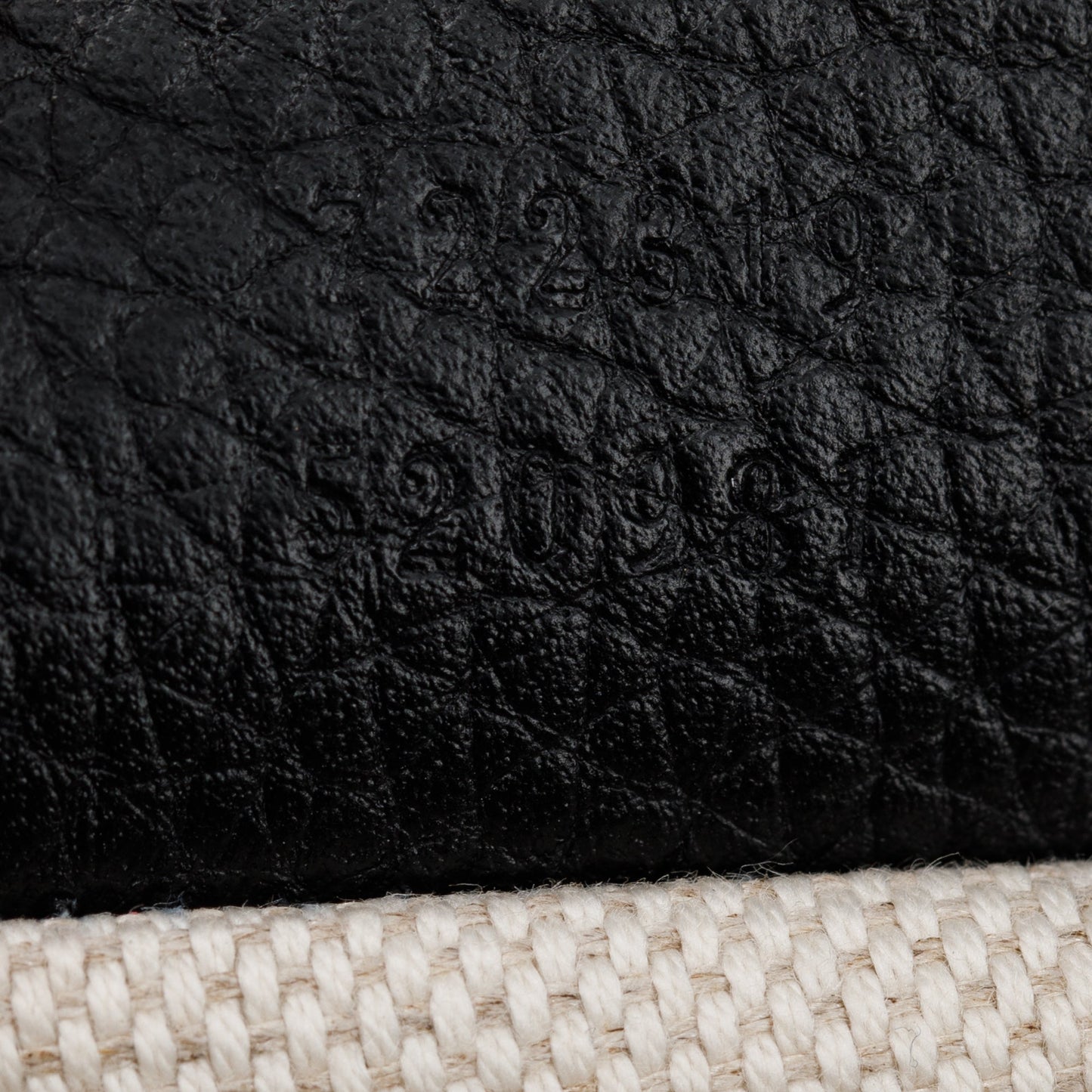 Gucci Black Calfskin Leather Small Soho Disco Bag